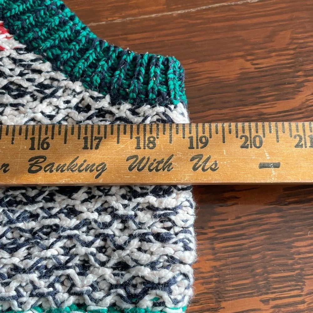 Anthropologie Maeve Multicolored Knit Sweater Tank Size Large